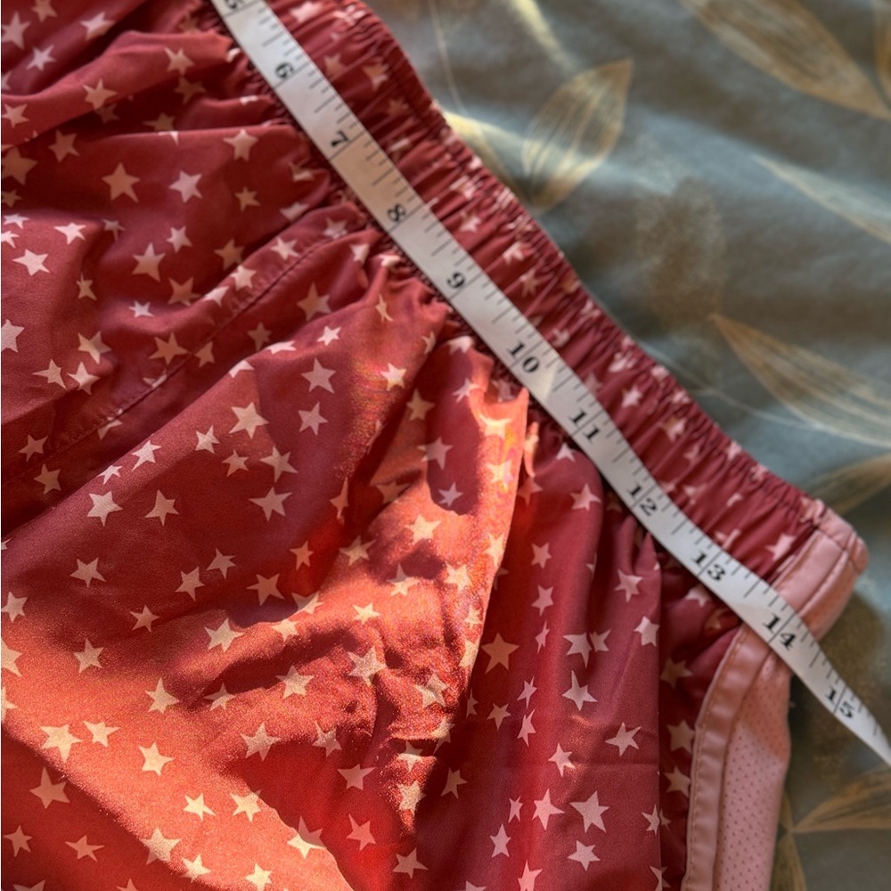 Nike Pink Starry Running Shorts Dry Fit Athletic Shorts - Picture 5 of 7
